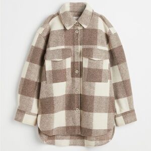 NWT H&M Oversized Shacket